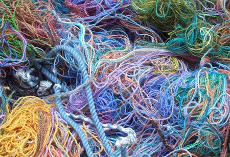 Some wonderfully colourful yarns 